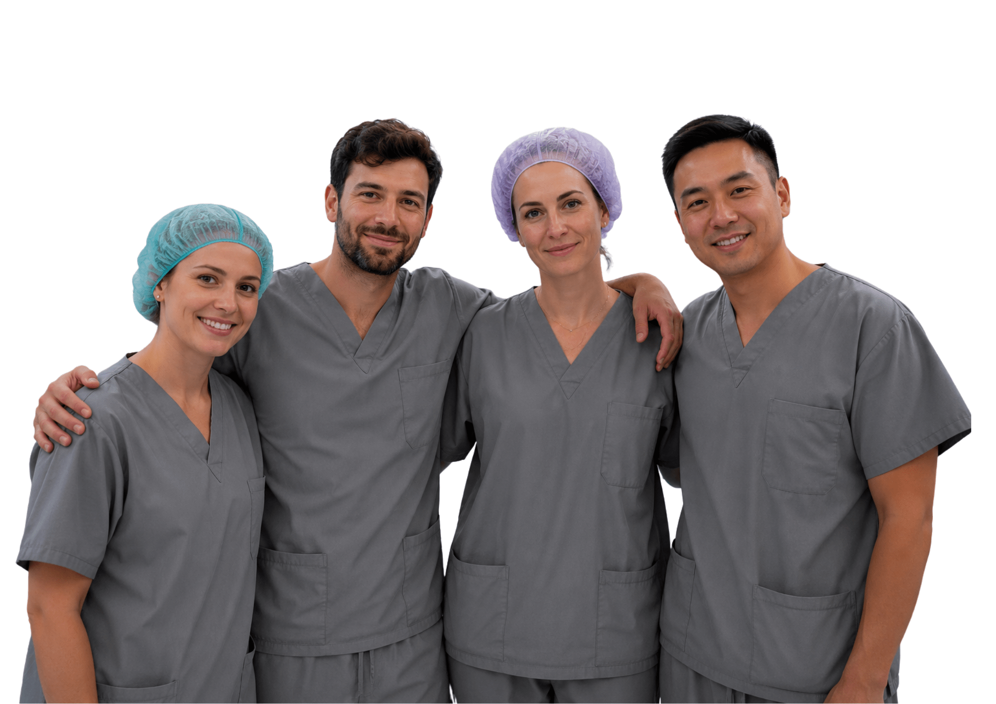 Pflegefachkraft der BAUER B+V im Klinikalltag